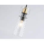 Светильник Ambrella light LH56111 BK/BS/CL черный/латунь/прозрачный E14 max 40W D65*1500, фото4