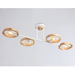 Светильник Ambrella light TR8247/4 WH/LWD белый/светлое дерево E27/4 max 40W 840*360*220, фото4