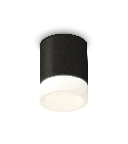 Светильник Ambrella Light XS6302063 SBK/FR черный песок/белый матовый MR16 GU5.3 (C6302, N6248)