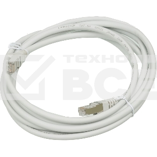 Кабель Патч-корд Lanmaster FTP LAN-PC45/S6A-3.0-GY вилка RJ-45-вилка RJ-45 кат.6А 3м серый LSZH (уп.:1шт)