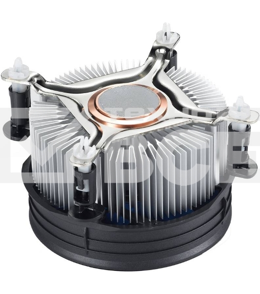 Кулер для процессора DEEPCOOL THETA 31 PWM черный/синий, 92 мм, алюминий/медь, 2400 об/мин, 32.5 дБ, 4 pin, 95 Вт, 60 мм