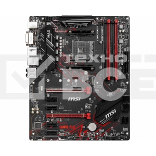 Материнская плата MSI B450 GAMING PLUS MAX, AM4, AMD B450, 4xDDR4, 6xSATA, 1xM.2, 1xPCI-E 2.0 x4, 1xPCI-E 3.0 x16, 1xDVI-D, 1xHDMI, 1x 1Gb LAN, 2xUSB 2.0, 2xUSB 3.2 Gen 1, 2xUSB 3.2 Gen 2, 6x3.5 мм, 7.1, ATX