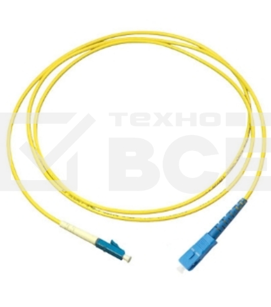 Патч-корд оптический TWT (TWT-LC-SC/SU-2.0). симплексный. LC/UPC-SC/UPC. SM. 2.0 м