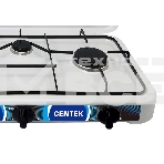 Газовая плита Centek CT-1522  белый  Centek CT-1522 (белая), 3 конфорки, КРЫШКА, сменные форсунки баллон/магистраль, фото4