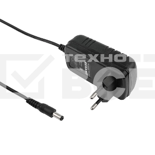 Источник питания 110-220 V AC/5 V DC 3 А 15 W с DC разъемом подключения 5.5х2.1, без влагозащиты (IP23)