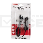 Автозарядка в прикуриватель microUSB (АЗУ) (5 V, 1000 mA) шнур спираль 1.2 м черный Rexant, фото4
