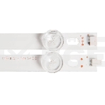 Светодиодная подсветка для телевизоров LG 39LN, AGF78400401, POLA2.0 39 (комплект, 8 шт), фото 1