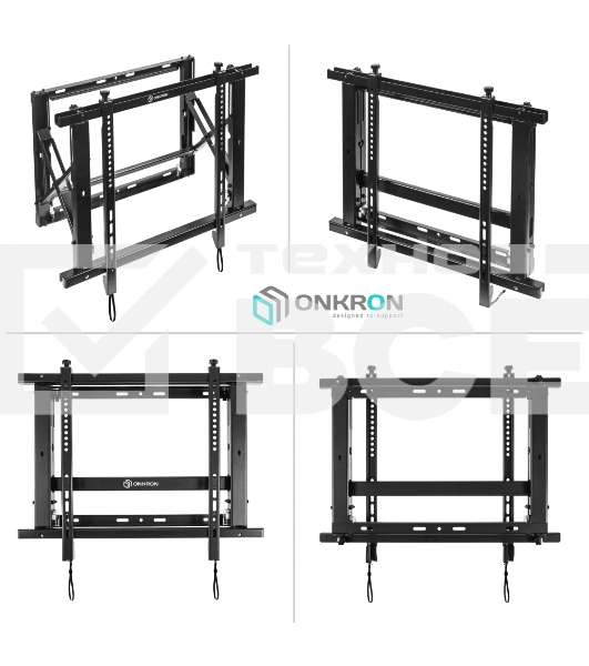 Настенное крепление ONKRON PRO7 Mдля видеостен 40”-70