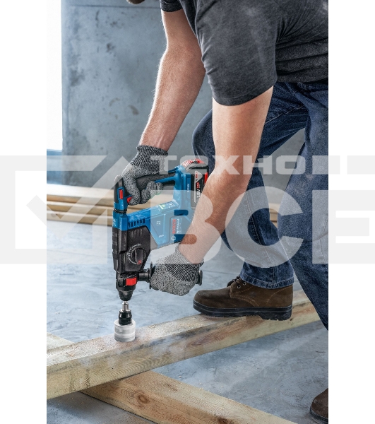 Перфоратор Bosch GBH 187-LI патрон:SDS-plus уд.:2.4Дж аккум. (кейс в комплекте)