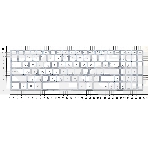 Клавиатура для ноутбука Asus VivoBook 17 X705U белая, фото2