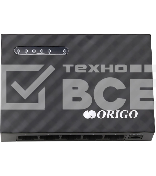 Неуправляемый коммутатор ORIGO OS2105/A1A 5x1000Base-T, корпус пластик
