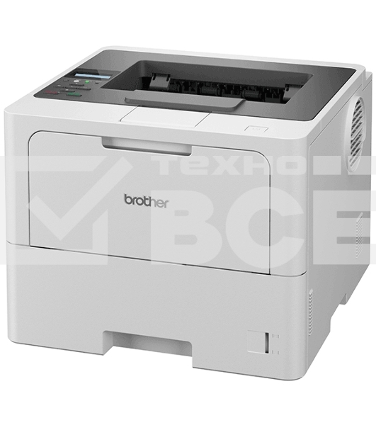 Принтер лазерный Brother HL-L6210DW (А4, ч/б, 50 стр/мин, 1Гб, печать (1200 x 1200), 1х520л., Duplex, Ethernet, USB, Wi-Fi, пусковой тонер. РМ: TN-3607, TN-3607XXL, TN-3617, TN-3617XL, DR-3607)