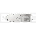 Флеш диск USB Drive Netac U782C NT03U782C-032G-30PN dual USB3.0+TypeC 32GB, retail version, фото8