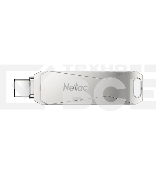 Флеш диск USB Drive Netac U782C NT03U782C-032G-30PN dual USB3.0+TypeC 32GB, retail version