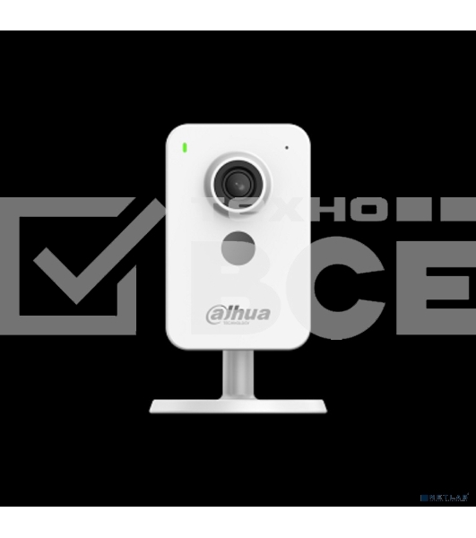 Компактная IP-видеокамера Dahua DH-C2K-P 2.8 с Wi-Fi 2Мп; 1/2.7” CMOS; объектив 2.8мм; видеоаналитика ИК 30м