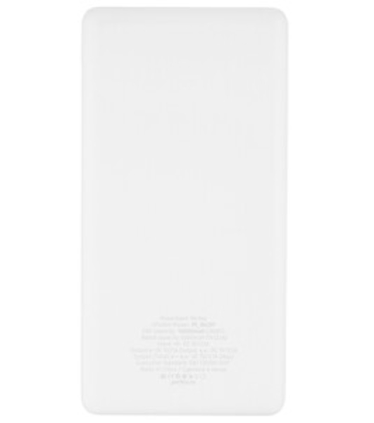 Портативный аккумулятор Perfeo 10000 mAh + Micro usb/In Micro usb/Out USB 1 А, 2.1A/белый (PF_B4297)
