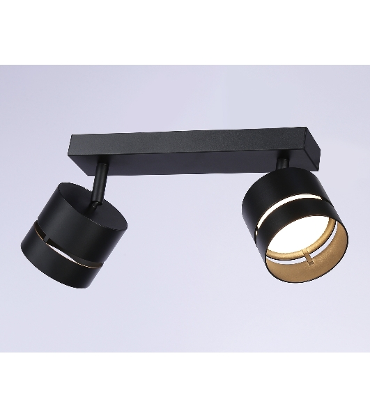 Светильник Ambrella light TN71060/2 BK черный GX53/2 max 12W 280*85*150