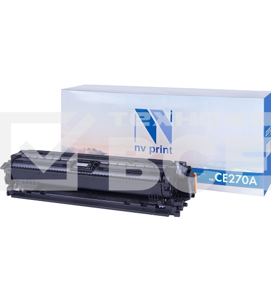 Картридж лазерный NV Print совместимый HP CE270A Black для LJ Color CP5520 (13500k)