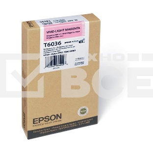 Картридж струйный Epson C13T603600 светло-пурпурный для Epson St Pro 7880/9880 (220мл)