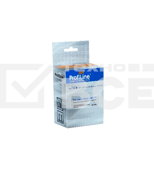 Картридж струйный PL-C8719HE №177XL для принтеров HP 8253 Black водн ProfiLine