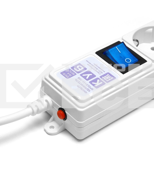 Фильтр-удлинитель PowerCube (SPG(5+1)-16B-3M) 6 розеток, 3м,16А/3,5 кВт, белый