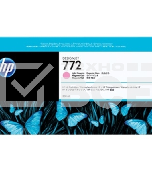 Картридж струйный HP №772 CN631A светло-пурпурный для HP DJ Z5200 (300мл)