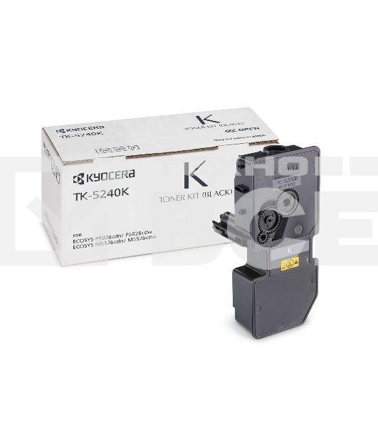 Картридж лазерный Kyocera TK-5240K (1T02R70NL0) черный для P5026cdn/P5026cdw, M5526cdn/M5526cdw 4000 стр.