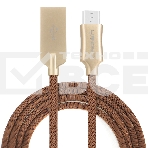 Кабель Crown USB - USB Type-C CMCU-3132C brown, фото2