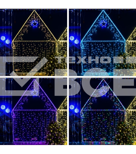 Контроллер с радиопультом для RGB-гирлянд
