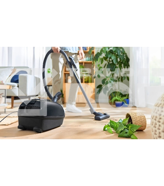 Пылесос Bosch BGL38GOLD черный/золотистый, 600/1700 Вт, уборка сухая, пылесборник мешок 4 л