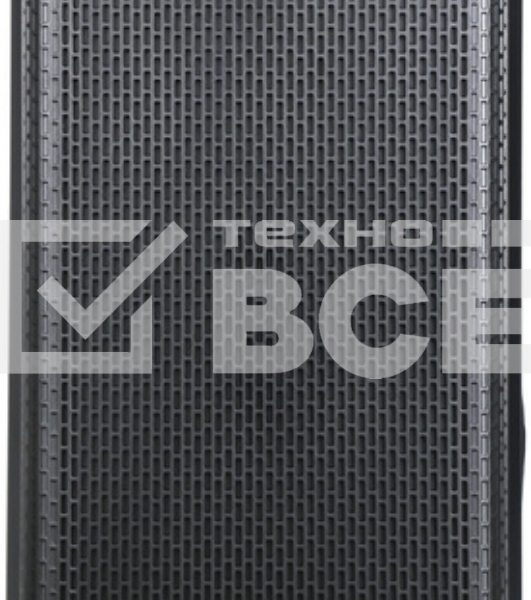 Компьютерный корпус Accord Q03B черный без БП mATX 2xUSB3.0 audio
