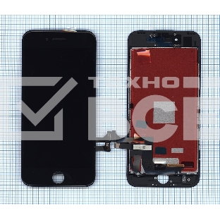 Дисплей для Apple iPhone 7 в сборе с тачскрином (AAA) черный