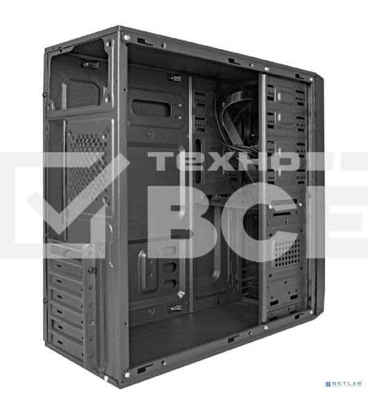 Компьютерный корпус Miditower ExeGate EX287145RUS XP-402U2-600W-12 (ATX, БП XP600 с вент. 12см, 1*USB+2*USB3.0, аудио, черный)