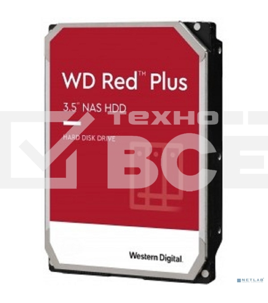 Жесткий диск Western Digital SATA 10TB 6GB/S 256MB RED WD101EFBX