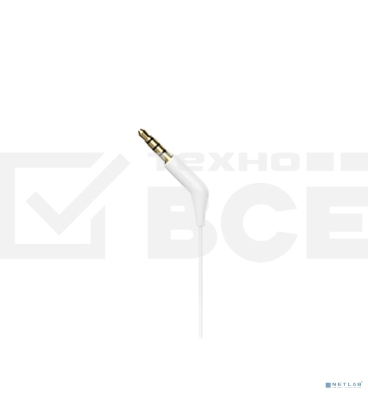 Гарнитура вкладыши Philips TAE1105WT/00 1.2м белый проводные в ушной раковине