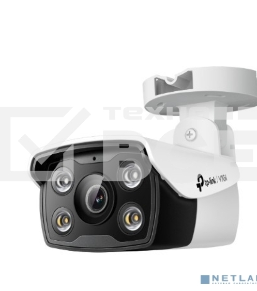 Уличная цилиндрическая камера 3 Мп с цветным ночным видением/ 3MP Outdoor Full-Color Bullet Network Camera