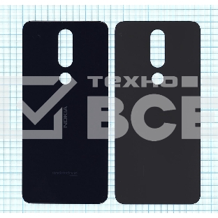 Задняя крышка для Nokia 51 Plus синяя