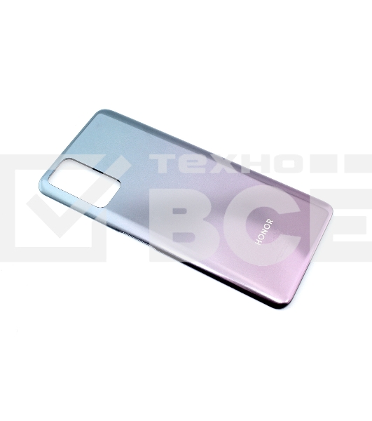Задняя крышка для Huawei Honor 10X Lite (Service Pack 97071AGQ)  серебристая