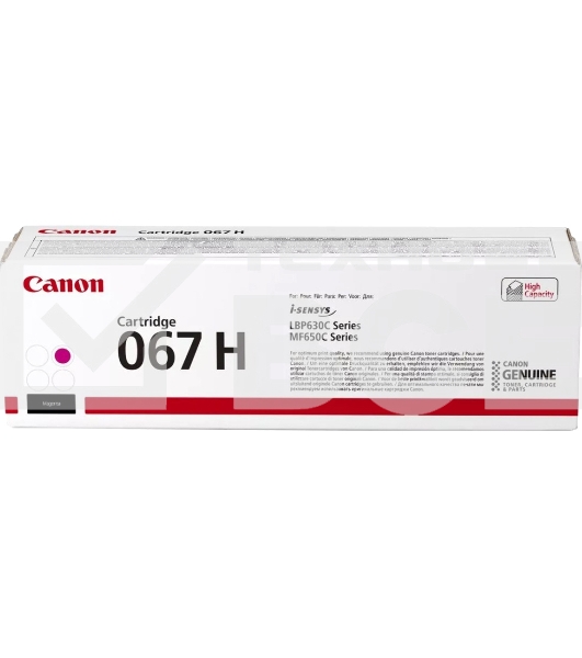 Картридж лазерный Canon CRG 067 HM (5104C002) пурпурный (2400 стр. повышенной ёмкости) для CANON LBP631/633/MF651/655/657