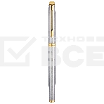Ручка перьевая Waterman Hemisphere (CWS0920310) Steel GT F сталь нержавеющая/позолота подар.кор., фото2