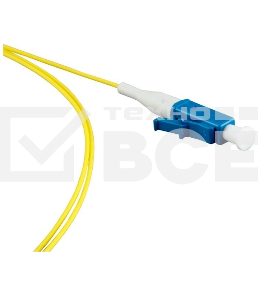 Пигтейл LANMASTER LC, UPC, одномодовый, 1.5 м