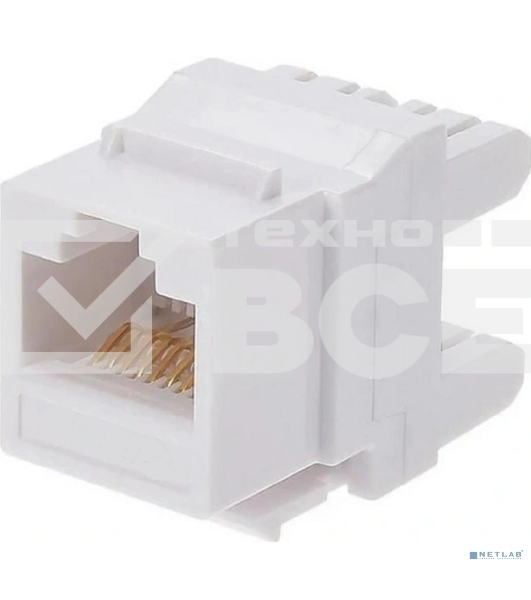 Модуль 5bites KJU55-02W KEYSTONE JACK/UTP/5E/110 IDC/180°
