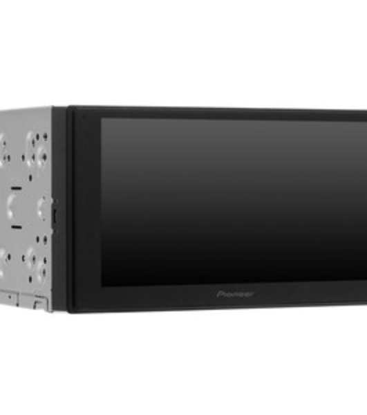 Автомагнитола Pioneer DMH-A4450BT, 2 DIN, 6.8', Bluetooth, USB Type-A, AUX, CarPlay, пульт ДУ