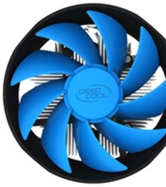 Кулер для процессора DEEPCOOL ARCHER BIGPRO V2 черный/синий, 120 мм, алюминий/медь, 2000 об/мин, 29.7 дБ, 4 pin, 125 Вт, 70 мм
