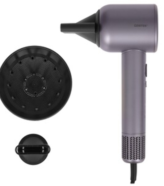 Фен Centek CT-2272 перламутр, 1800 Вт, компактный, ионизация