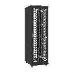 Шкаф телекоммуникационный 19' напольный 42U ExeGate EC-FS-42U.600.800.V.V.BLACK (19”, 42U, 600x800x2054mm (ШхГхВ), передняя и задняя двери перфорированные, съемные боковые панели, пыле- и влагозащита IP20, встроенный вентиляционный модуль, 1 полка в комплекте, черный RAL 9004, 3 коробки), фото17