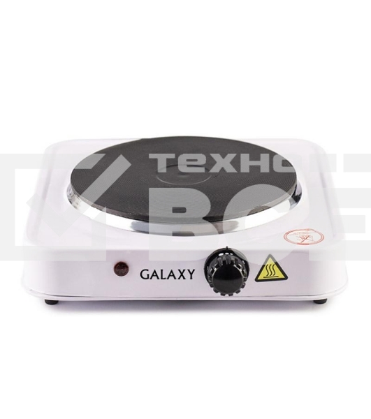 Электрическая плитка Galaxy Line GL 3001, белый, электрическая, 1500 Вт