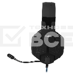 Гарнитура SVEN AP-U980MV, черный-синий (USB, LED, 7.1, 2.2m), фото3