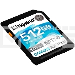 Флеш карта SD 512GB Kingston SDXC Class 10 UHS-I U3 V30 Canvas Go Plus 170MB/s, фото3