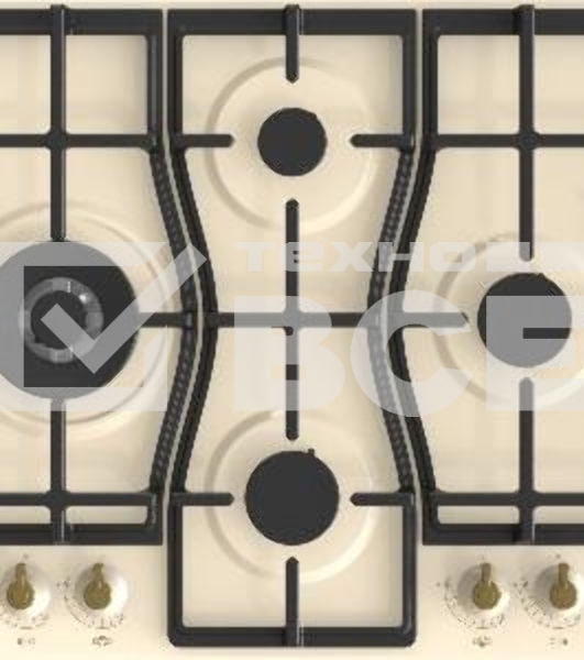 Газовая варочная панель Gorenje GW6D42CLI Слоновая кость